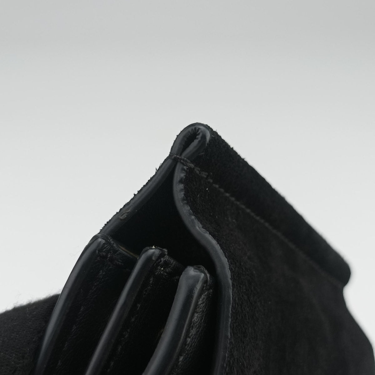 Pre-owned Chloe FAYE Black Leather × suede  backpack/rucksack | stylenewstar