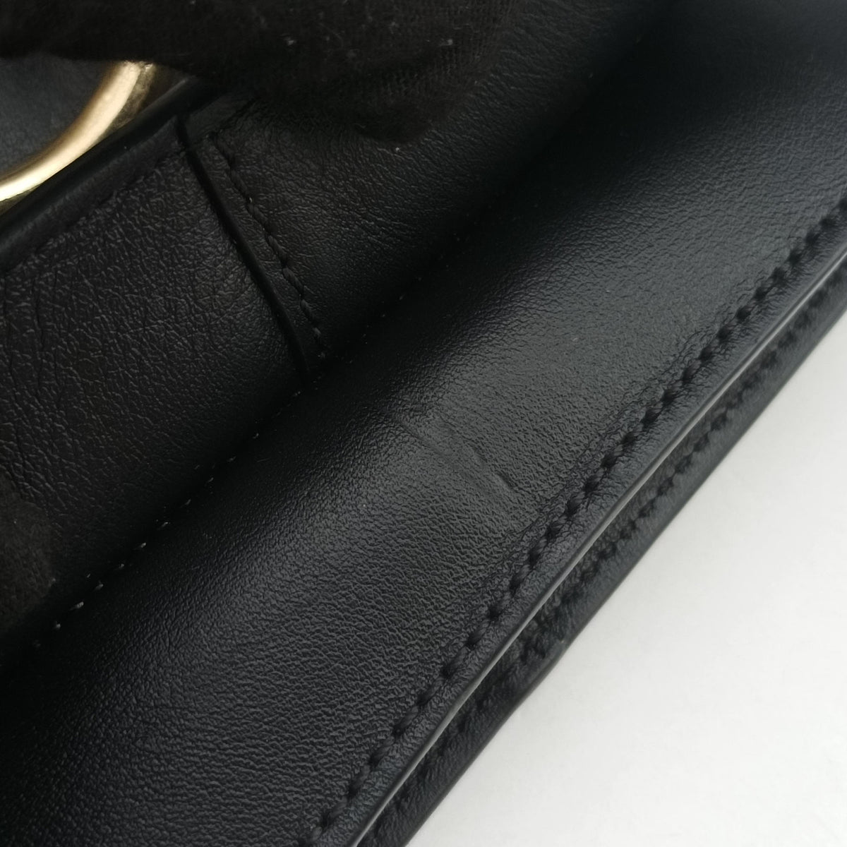Pre-owned Chloe FAYE Black Leather × suede  backpack/rucksack | stylenewstar