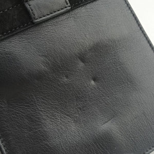 Pre-owned Chloe FAYE Black Leather × suede  backpack/rucksack | stylenewstar