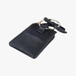 Pre-owned Chloe FAYE Black Leather × suede  backpack/rucksack | stylenewstar