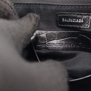 Vintage Balenciaga Le Cagole mini Black Leather  shoulderbag | stylenewstar