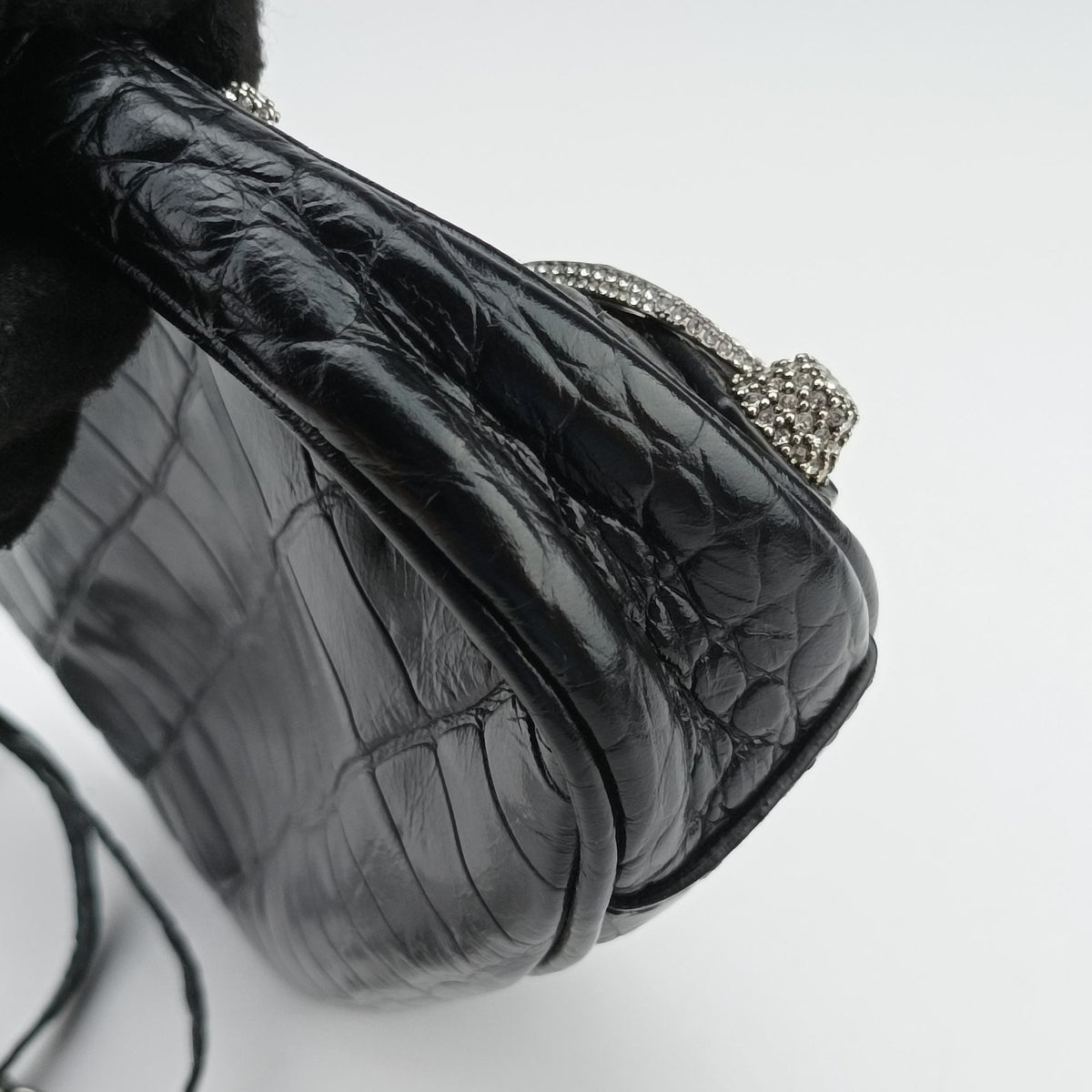 Vintage Balenciaga Le Cagole mini Black Leather  shoulderbag | stylenewstar
