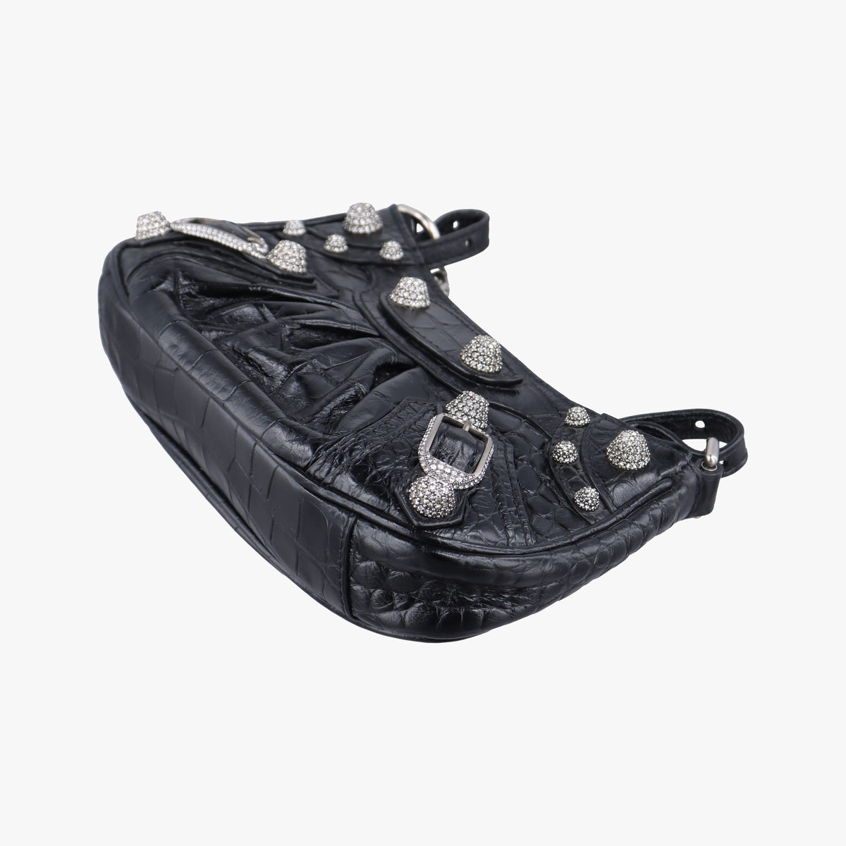 Vintage Balenciaga Le Cagole mini Black Leather  shoulderbag | stylenewstar