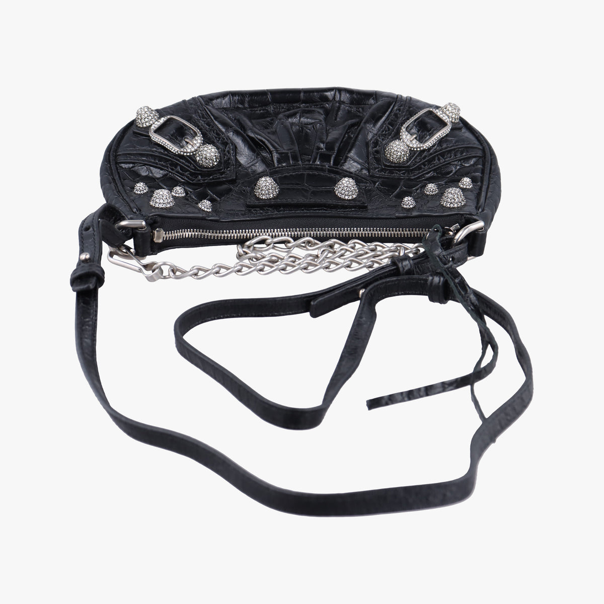 Vintage Balenciaga Le Cagole mini Black Leather  shoulderbag | stylenewstar