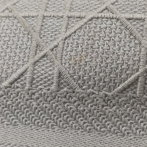 Pre-owned Christian Dior Lady Dior D-lite Grey Jacquard  shoulderbag | stylenewstar