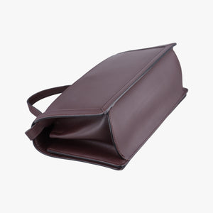 Pre-owned Loewe Barcelona Burgundy Leather  shoulderbag | stylenewstar