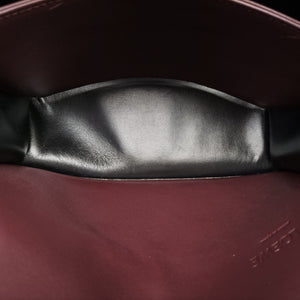 Pre-owned Loewe Barcelona Burgundy Leather  shoulderbag | stylenewstar