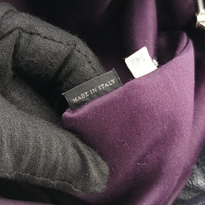 Pre-owned Miu Miu Hobo Bag Black Leather  shoulderbag | stylenewstar
