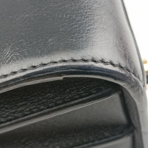 Vintage Yves Saint Laurent SAC DE JOUR Black Leather 340778 shoulderbag | stylenewstar