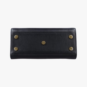 Vintage Yves Saint Laurent SAC DE JOUR Black Leather 340778 shoulderbag | stylenewstar