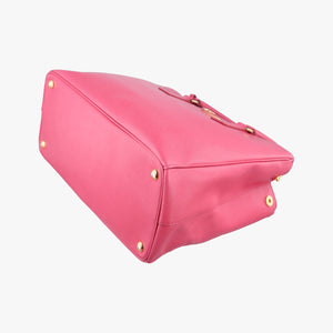 Pre-owned Prada Galleria Pink SAFFIANO Leather BN1874 shoulderbag | stylenewstar