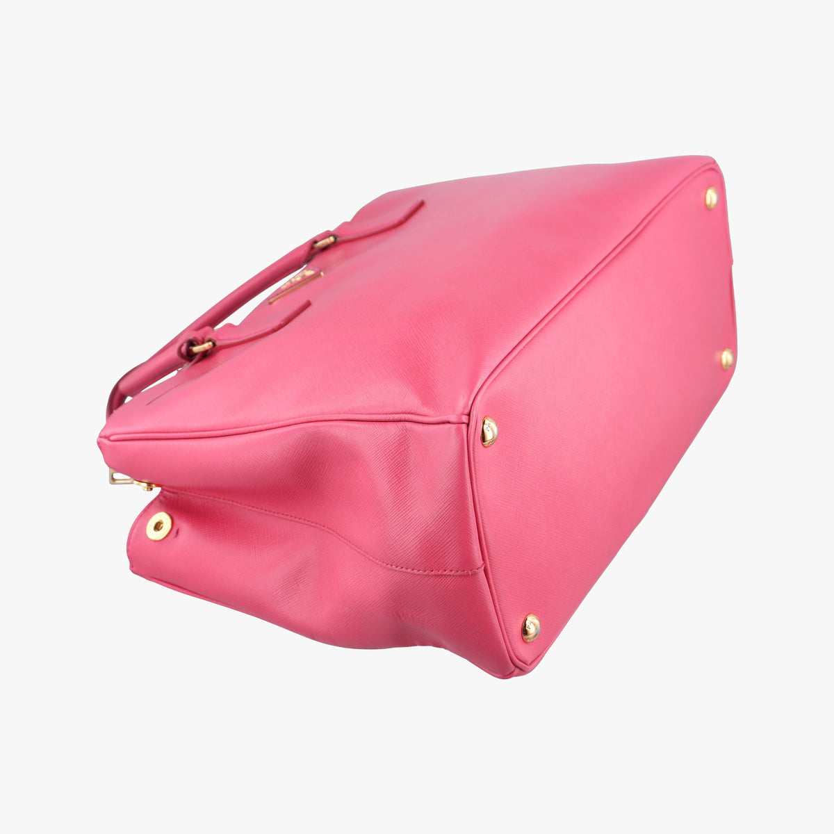 Pre-owned Prada Galleria Pink SAFFIANO Leather BN1874 shoulderbag | stylenewstar