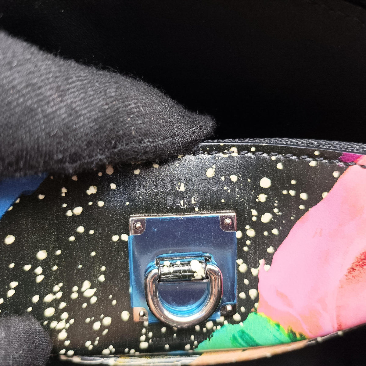 Pre-owned Louis Vuitton City Steamer Mini Splash Multicolor Leather M53797 shoulderbag | stylenewstar