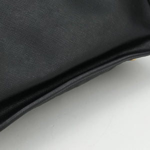 Pre-owned Prada Double Handle Tote Black SAFFIANO Leather BN2186 handbag | stylenewstar