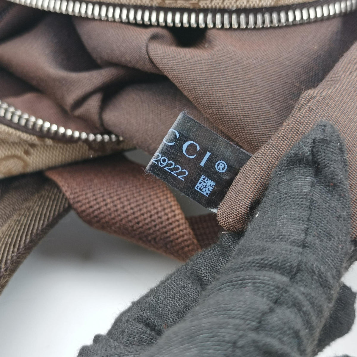 Pre-owned Gucci GG Canvas Beige x Brown canvas 449906 backpack/rucksack | stylenewstar