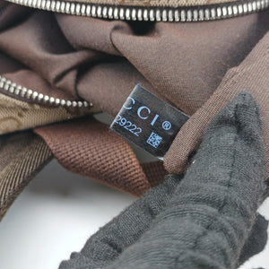 Pre-owned Gucci GG Canvas Beige x Brown canvas 449906 backpack/rucksack | stylenewstar