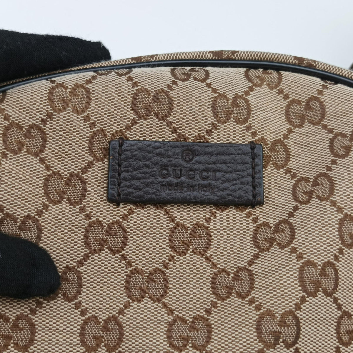 Pre-owned Gucci GG Canvas Beige x Brown canvas 449906 backpack/rucksack | stylenewstar
