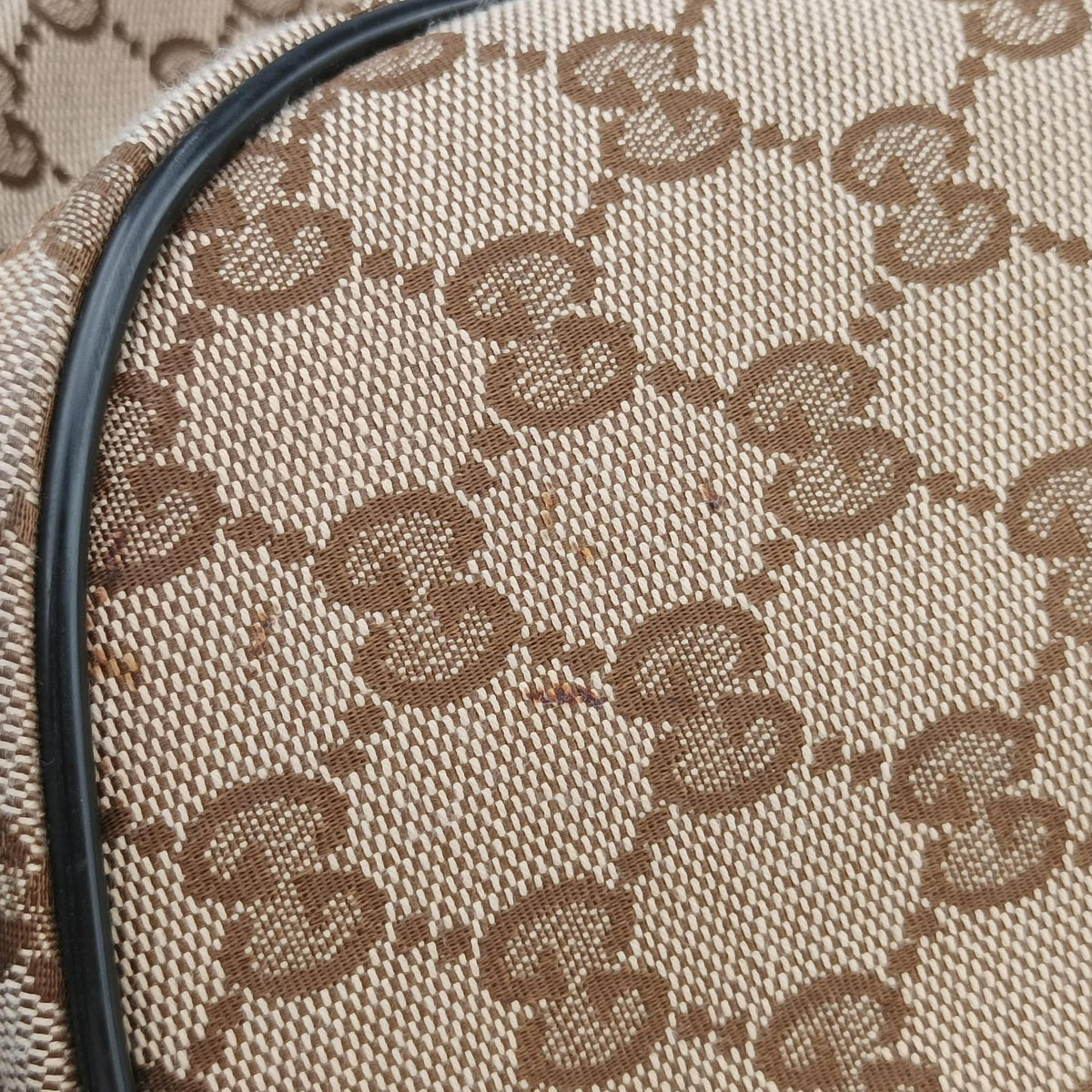 Pre-owned Gucci GG Canvas Beige x Brown canvas 449906 backpack/rucksack | stylenewstar