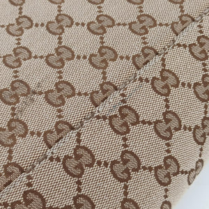 Pre-owned Gucci GG Canvas Beige x Brown canvas 449906 backpack/rucksack | stylenewstar