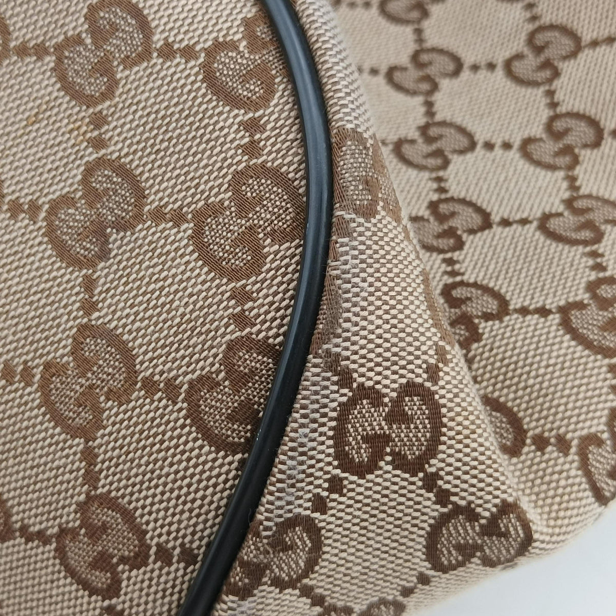 Pre-owned Gucci GG Canvas Beige x Brown canvas 449906 backpack/rucksack | stylenewstar