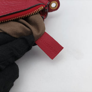 Pre-owned Chloe Mercy Red Leather  shoulderbag | stylenewstar