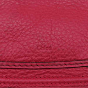 Pre-owned Chloe Mercy Red Leather  shoulderbag | stylenewstar