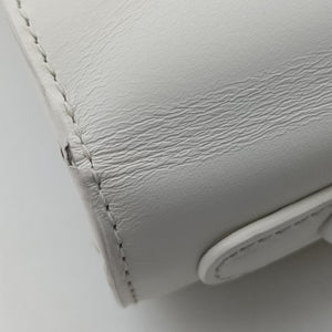Pre-owned Delvaux Brillant White Leather  handbag | stylenewstar