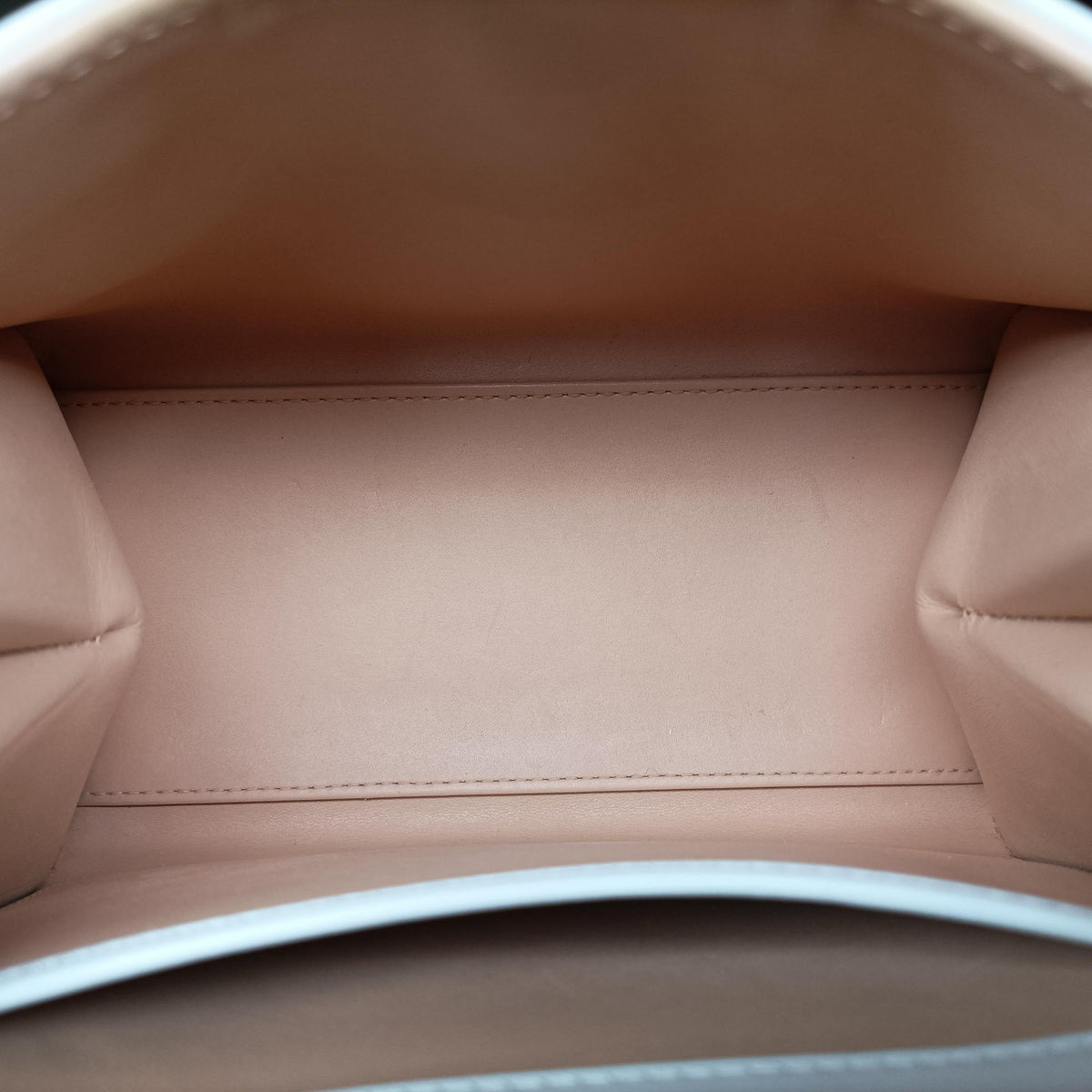 Pre-owned Delvaux Brillant White Leather  handbag | stylenewstar