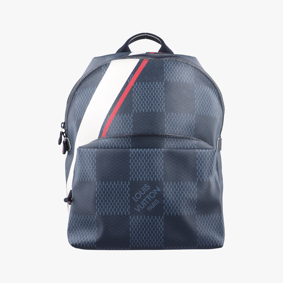 Pre-owned Louis Vuitton Apollo Cobalt Damier canvas N44005 backpack/rucksack | stylenewstar