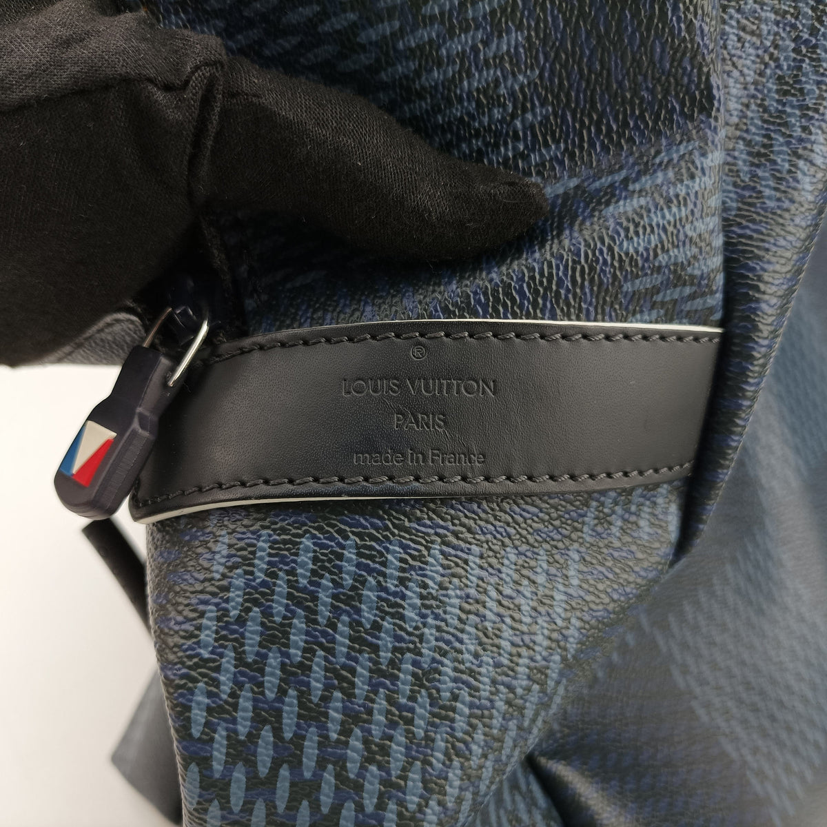 Pre-owned Louis Vuitton Apollo Cobalt Damier canvas N44005 backpack/rucksack | stylenewstar