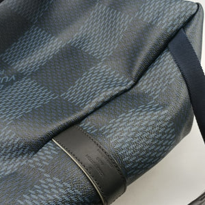 Pre-owned Louis Vuitton Apollo Cobalt Damier canvas N44005 backpack/rucksack | stylenewstar