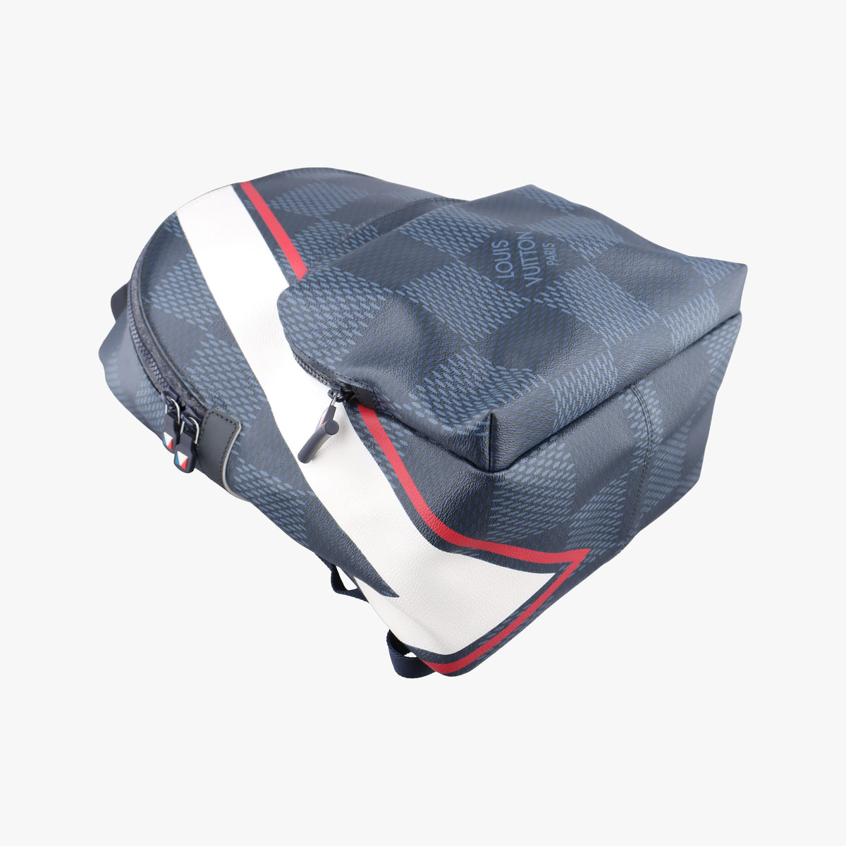 Pre-owned Louis Vuitton Apollo Cobalt Damier canvas N44005 backpack/rucksack | stylenewstar