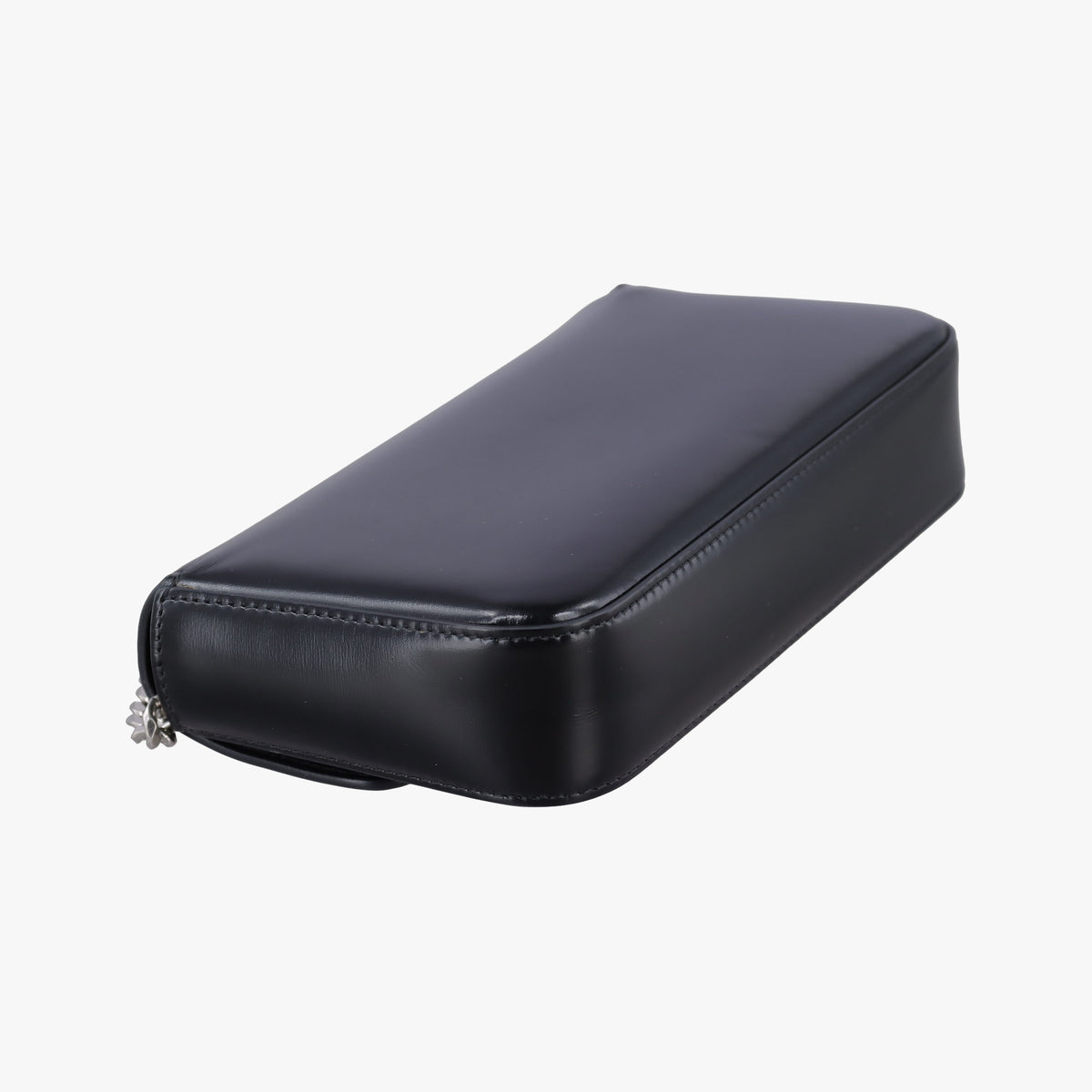 Secondhand Celine Claude Triomphe Chain Black Leather  shoulderbag | stylenewstar