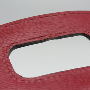Pre-owned Gucci Bamboo Red×multicolor Leather 409398 handbag | stylenewstar