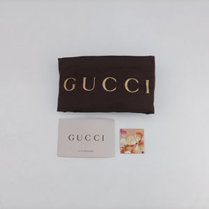 Pre-owned Gucci Bamboo Red×multicolor Leather 409398 handbag | stylenewstar