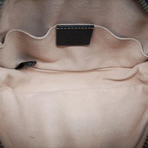 Secondhand Gucci GG Marmont Black Leather 476434 bum bag/waist bag | stylenewstar