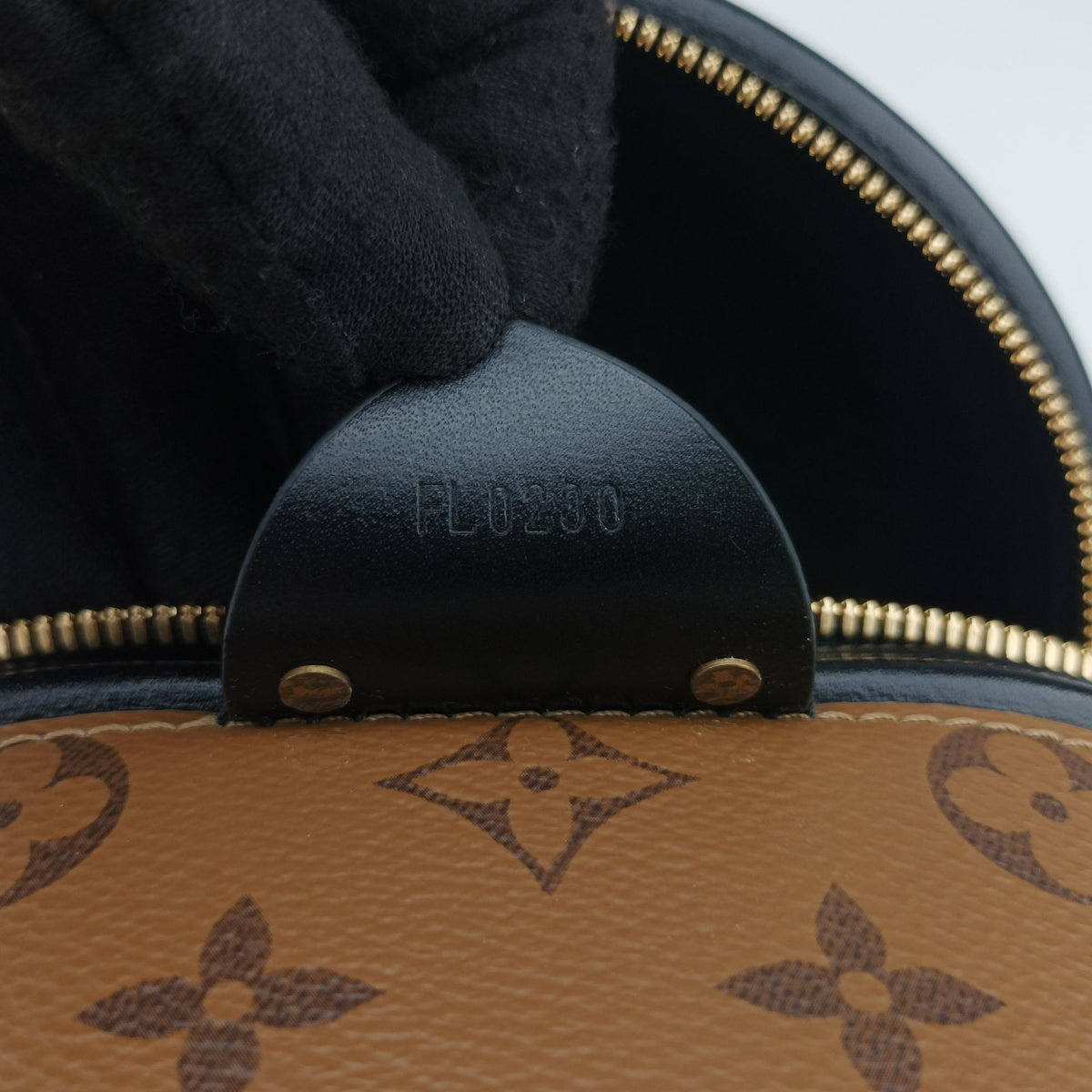 Pre-owned Louis Vuitton Cannes Brown × Black Monogram Reverse M43986 shoulderbag | stylenewstar