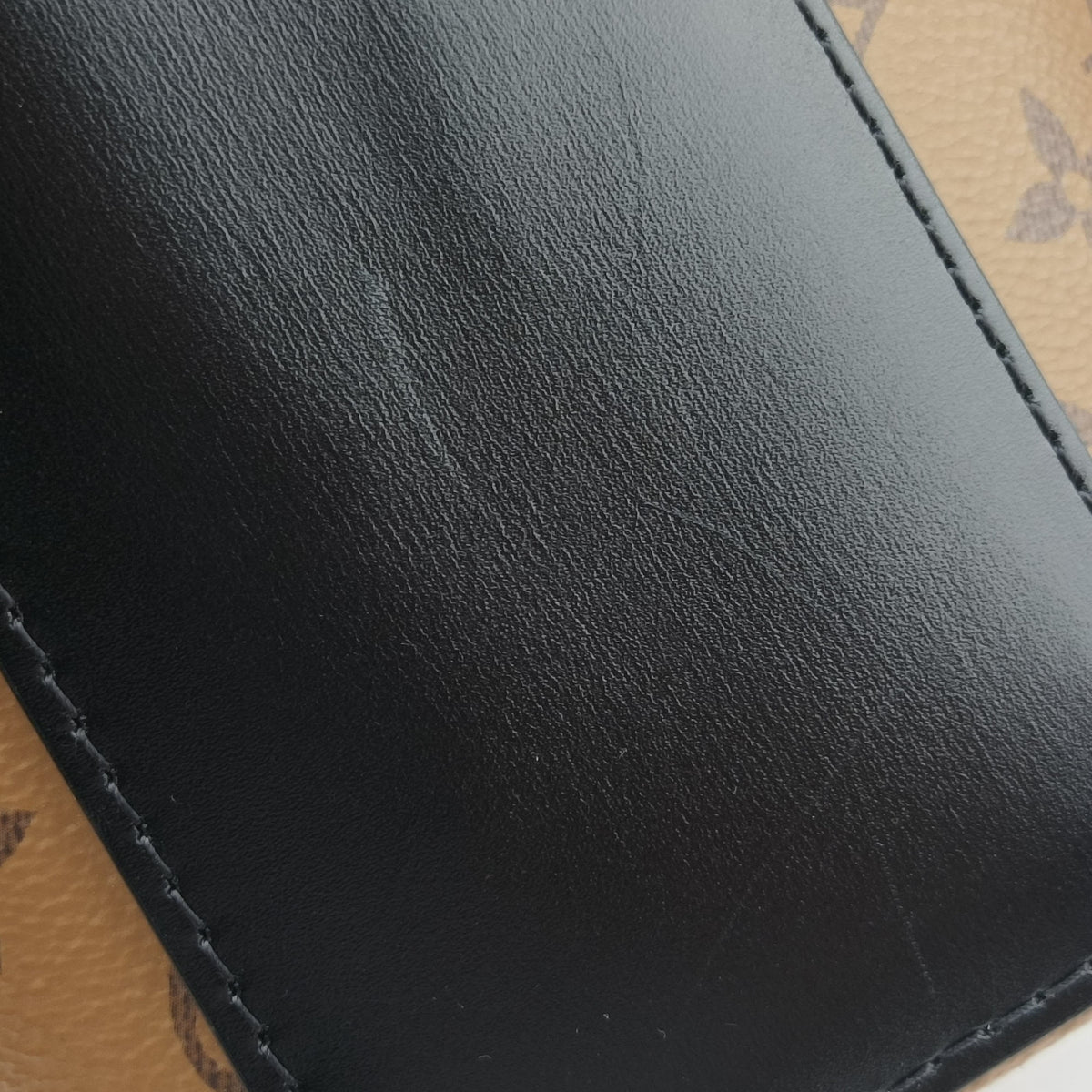 Pre-owned Louis Vuitton Cannes Brown × Black Monogram Reverse M43986 shoulderbag | stylenewstar