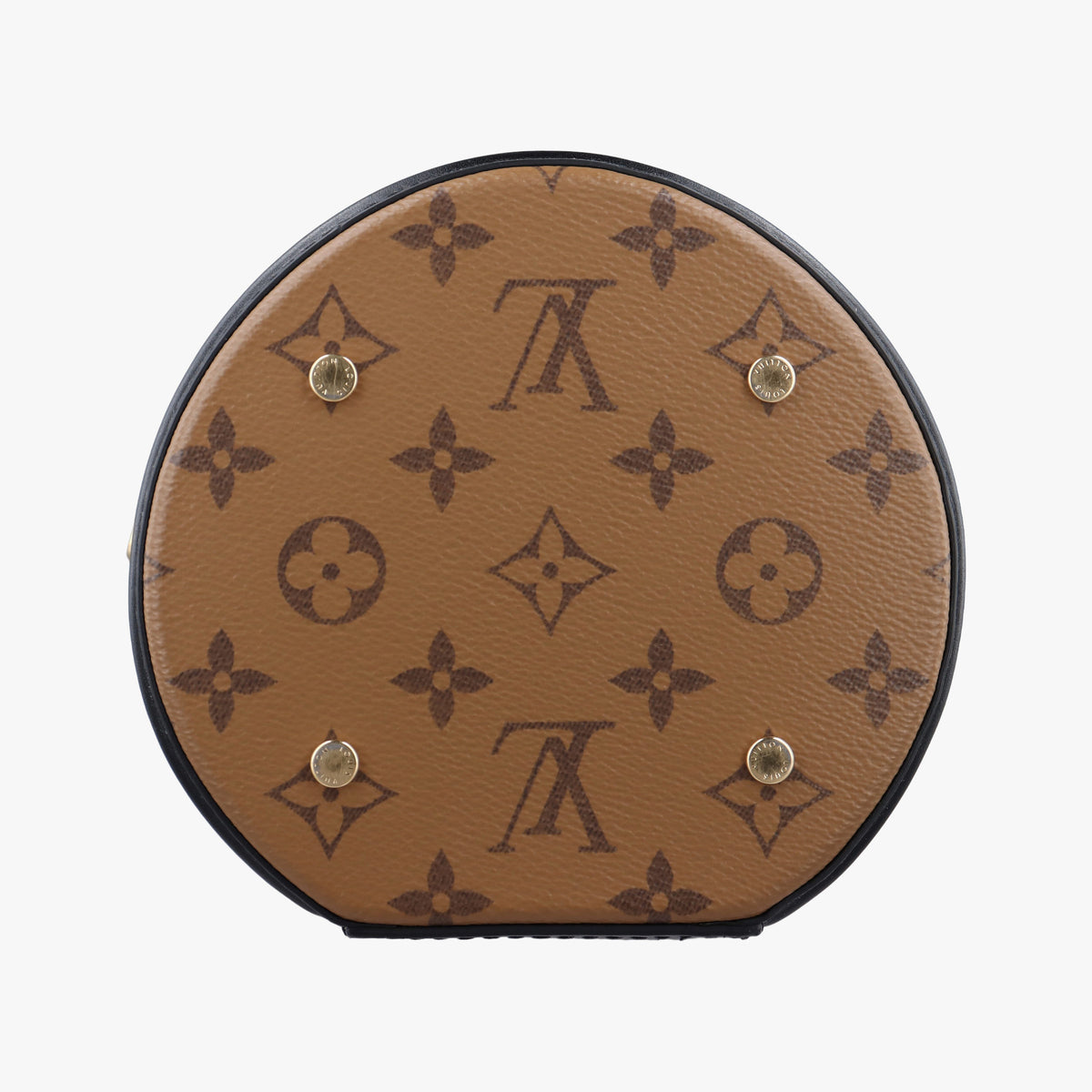 Pre-owned Louis Vuitton Cannes Brown × Black Monogram Reverse M43986 shoulderbag | stylenewstar