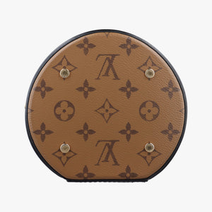 Pre-owned Louis Vuitton Cannes Brown × Black Monogram Reverse M43986 shoulderbag | stylenewstar