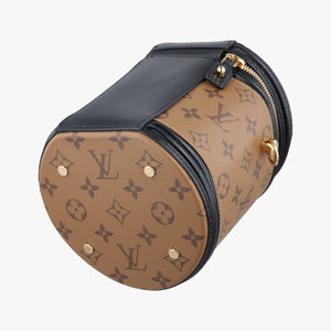 Pre-owned Louis Vuitton Cannes Brown × Black Monogram Reverse M43986 shoulderbag | stylenewstar