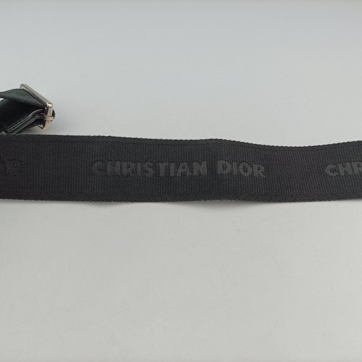 Pre-owned Christian Dior Oblique roller Navy Jacquard  shoulderbag | stylenewstar