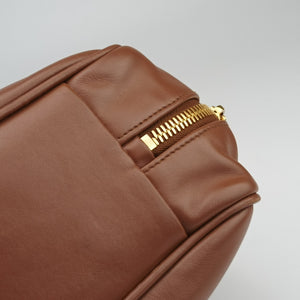 Pre-owned Miu Miu Beau Brown Leather 5BB117 shoulderbag | stylenewstar