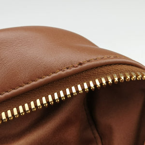 Pre-owned Miu Miu Beau Brown Leather 5BB117 shoulderbag | stylenewstar
