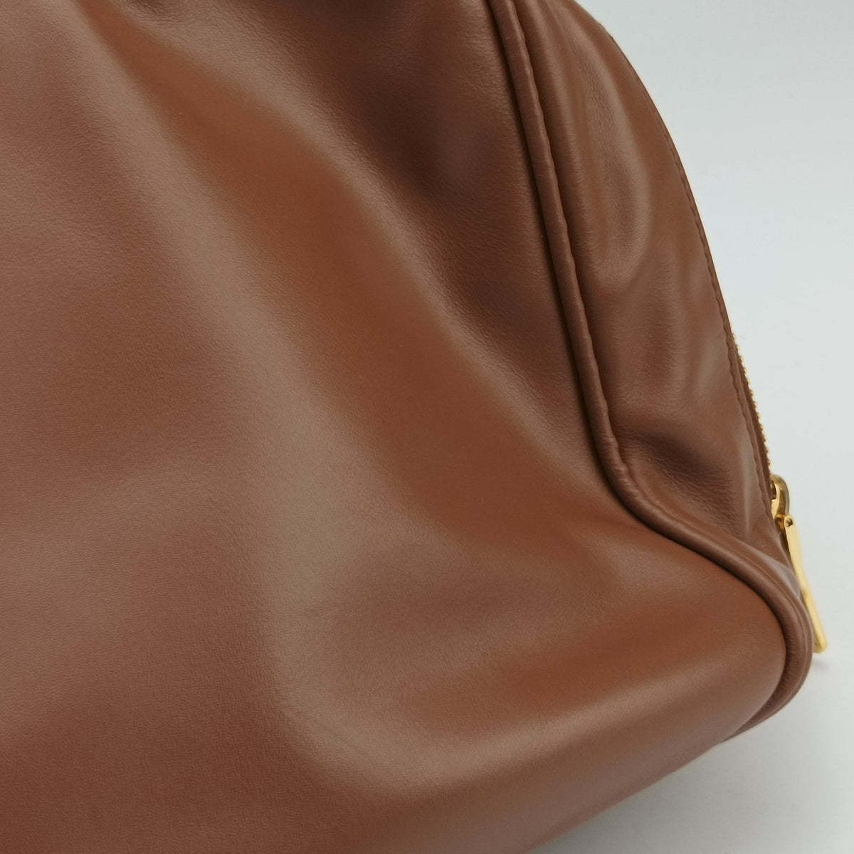 Pre-owned Miu Miu Beau Brown Leather 5BB117 shoulderbag | stylenewstar