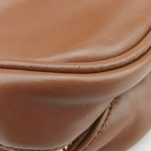 Pre-owned Miu Miu Beau Brown Leather 5BB117 shoulderbag | stylenewstar