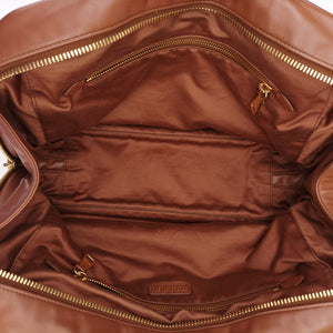 Pre-owned Miu Miu Beau Brown Leather 5BB117 shoulderbag | stylenewstar