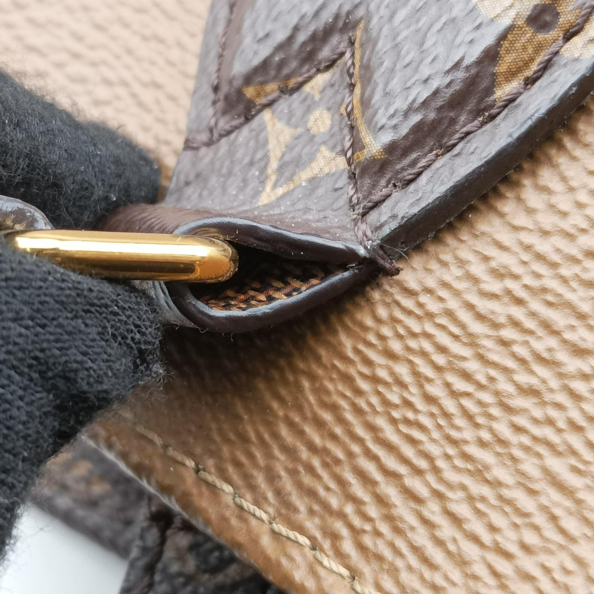 Pre-owned Louis Vuitton On the Go MM Monogram/Brown Monogram Canvas M45321 shoulderbag | stylenewstar