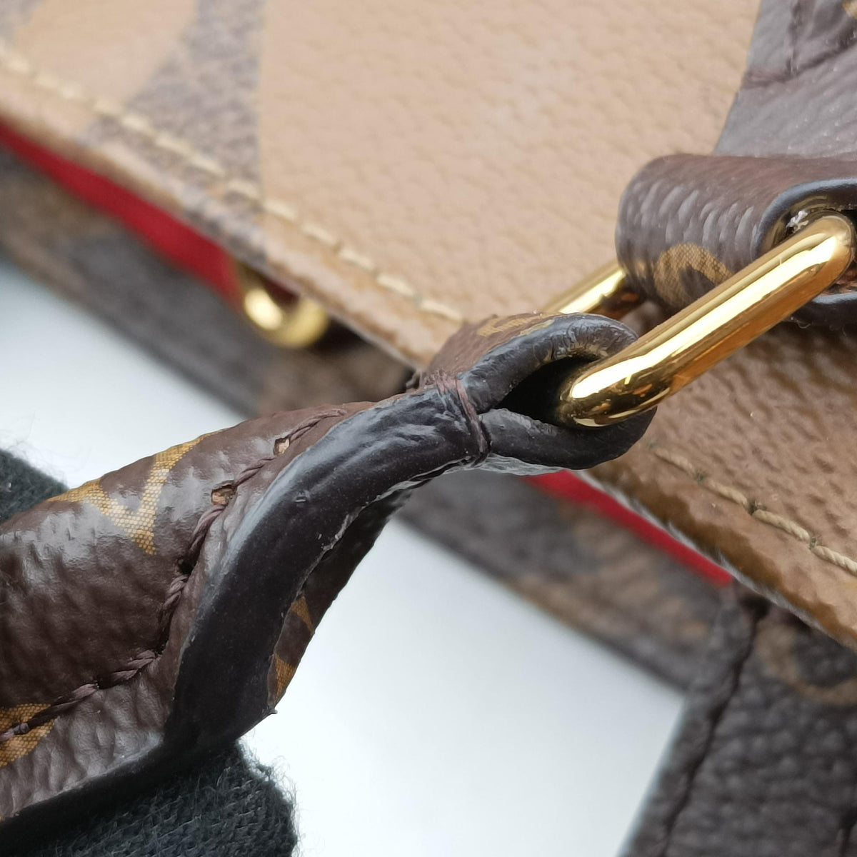 Pre-owned Louis Vuitton On the Go MM Monogram/Brown Monogram Canvas M45321 shoulderbag | stylenewstar