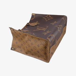 Pre-owned Louis Vuitton On the Go MM Monogram/Brown Monogram Canvas M45321 shoulderbag | stylenewstar